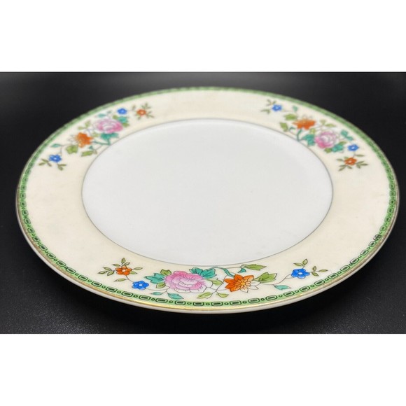 Bread Plate By Meito China Hand Painted From Japan VINTAGE #2 - Picture 5 of 5